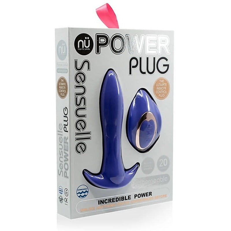 Nu Sensuelle Vibrant Anal Stimulator Rechargeable Waterproof Butt Plug - Butt Plugs