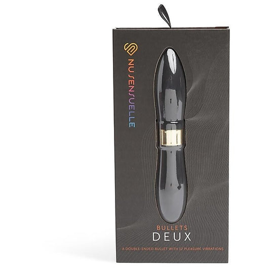 Deux 12 Functions Bullet Vibrator by Nu Sensuelle - Bullet Vibrators