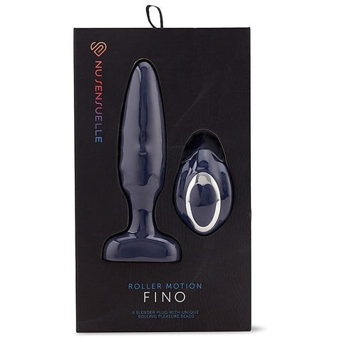 Nu Sensuelle Roller Motion Fino Butt Plug with Roller Motion and Remote Control - Butt Plugs