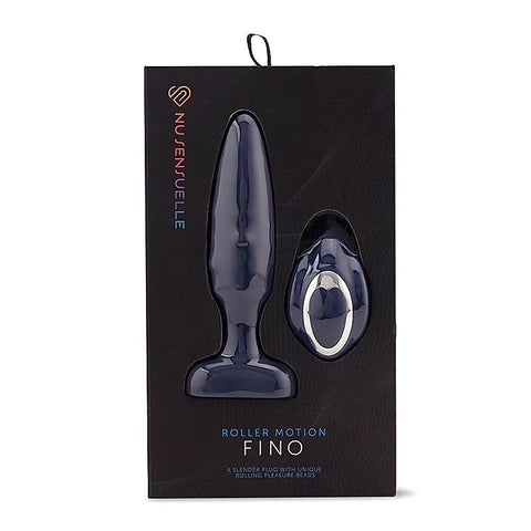 Nu Sensuelle Roller Motion Fino Butt Plug with Roller Motion and Remote Control - Butt Plugs