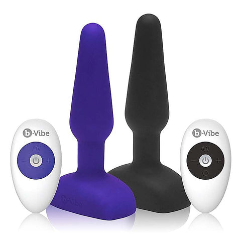 Trio Premium Vibrating Butt Plug by B-Vibe - Butt Plugs