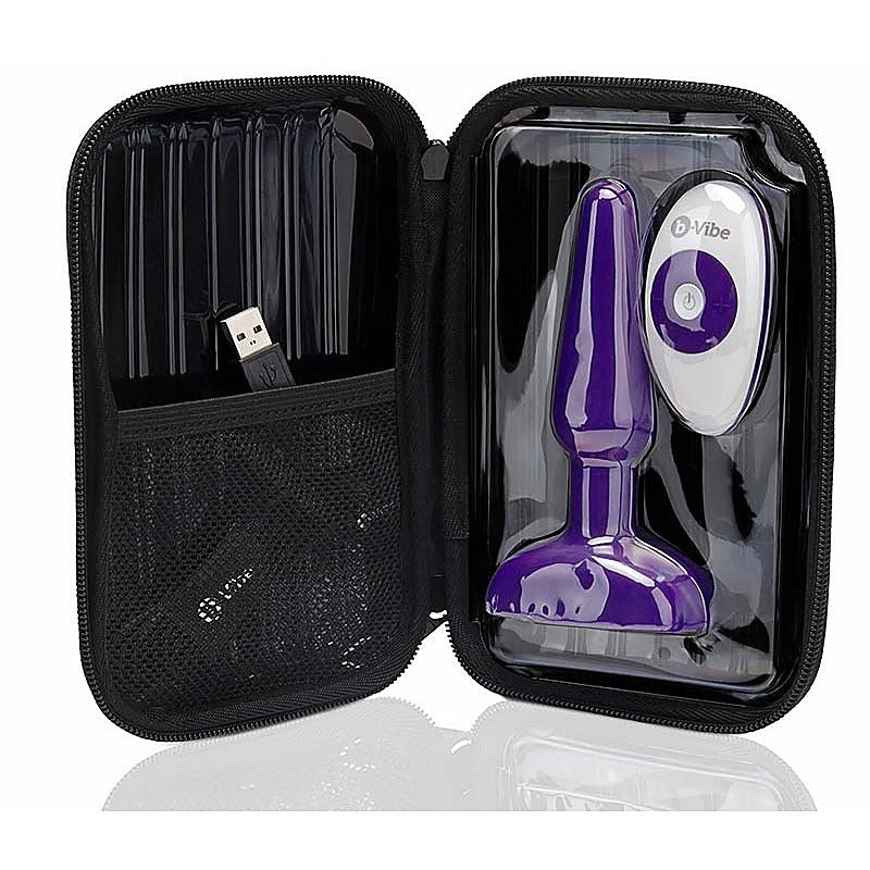 Trio Premium Vibrating Butt Plug by B-Vibe - Butt Plugs