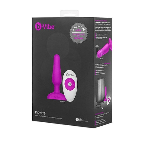 Novice Vibrating Butt Plug by B-Vibe - Butt Plugs