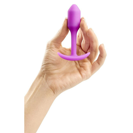 Snug Plug 1 Fuchsia by B-Vibe - Butt Plugs