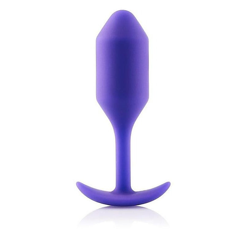 B Vibe Versatile Silicone Butt Plug for All Day Comfort and Weighted Design - Butt Plugs