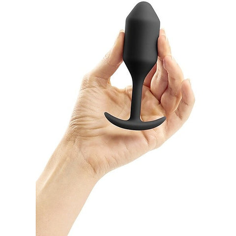 B Vibe Versatile Silicone Butt Plug for All Day Comfort and Weighted Design - Butt Plugs