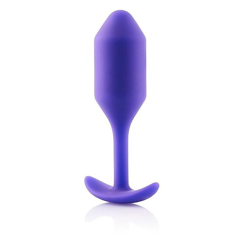 B Vibe Versatile Silicone Butt Plug for All Day Comfort and Weighted Design - Butt Plugs