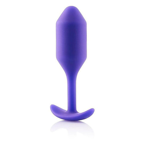 B Vibe Versatile Silicone Butt Plug for All Day Comfort and Weighted Design - Butt Plugs
