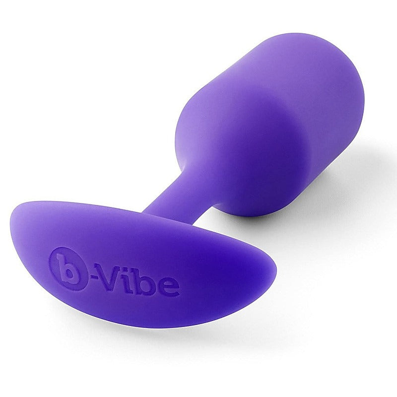 B Vibe Versatile Silicone Butt Plug for All Day Comfort and Weighted Design - Butt Plugs