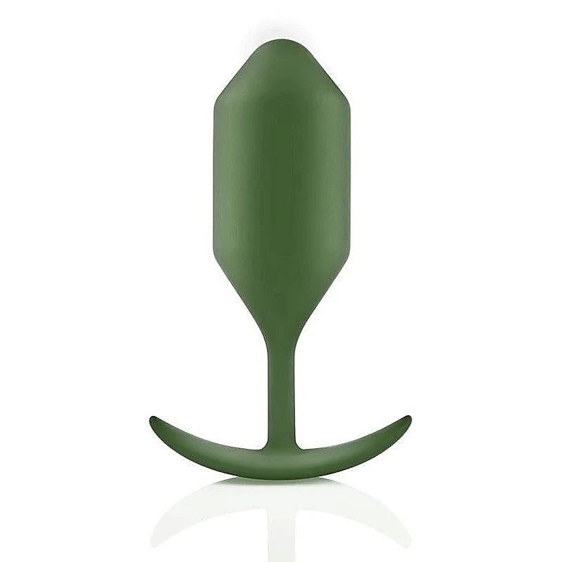 B Vibe Weighted Silicone Delight Snug Plug 4 Premium Weighted - Butt Plugs
