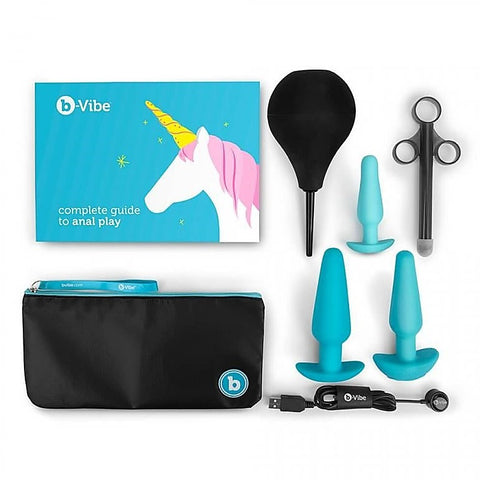 Anal Training 7-Piece Kit and Education Set by B-Vibe - Sex Kits