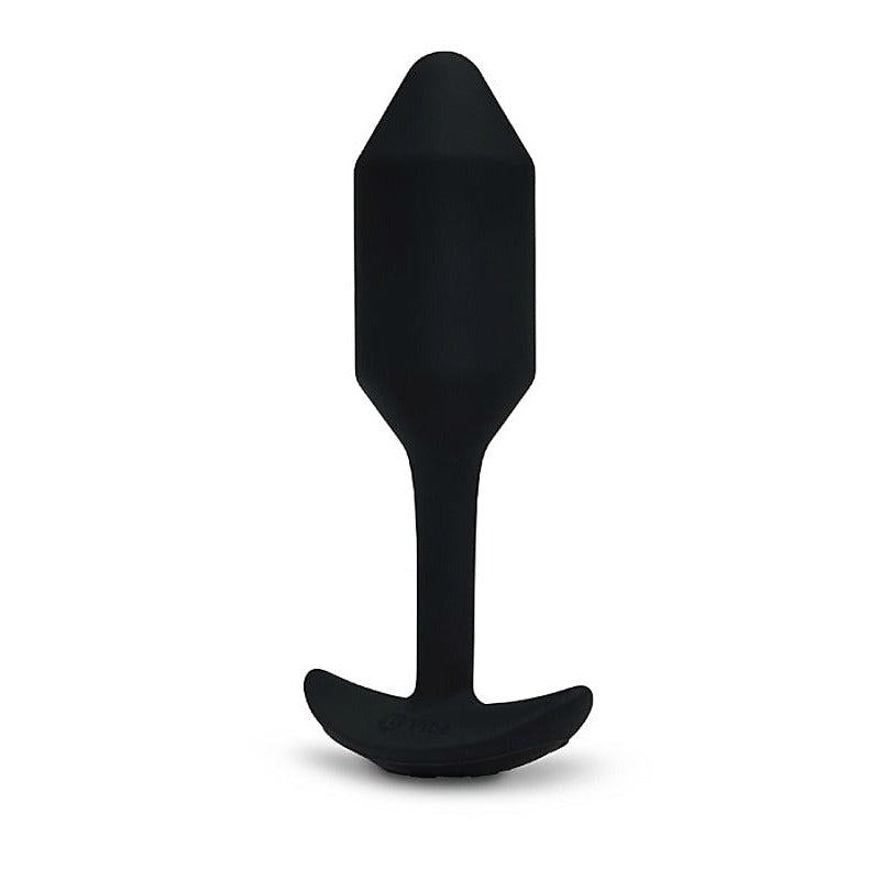 B Vibe Vibrating Snug Plug Weighted Pleasure Anal Stimulation - Butt Plugs