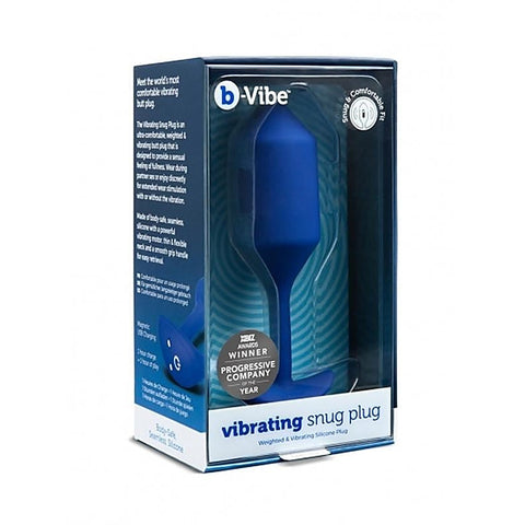 B Vibe Vibrating Snug Plug XL Ultimate Anal Bliss Premium Weighted Butt Plug - Butt Plugs