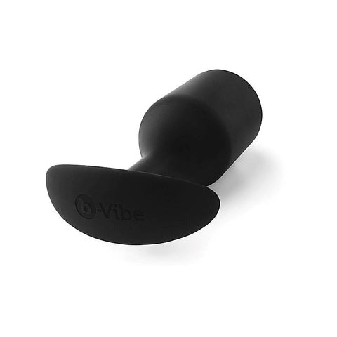 Weighted Silicone Butt Plug for Advanced Users - B-Vibe Snug Plug 6 - Butt Plugs