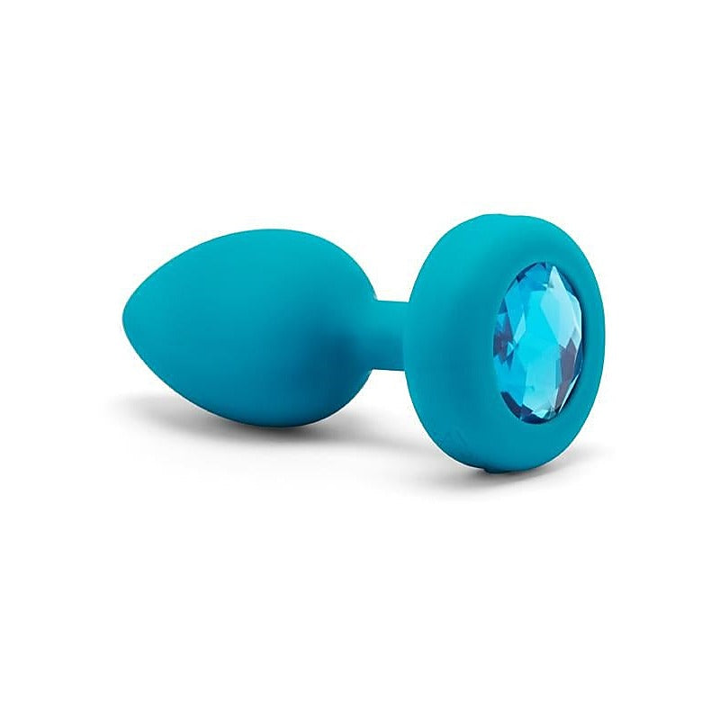 Vibrating Jewel Anal Plug by B-Vibe - Butt Plugs