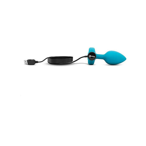 Vibrating Jewel Anal Plug by B-Vibe - Butt Plugs
