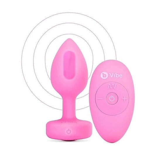 Powerful Vibrating Heart Shaped Remote Control Plug - Butt Plugs