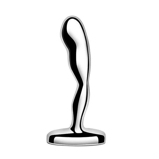 Stainless Steel Prostate Stimulator by B-Vibe - Prostate Toys