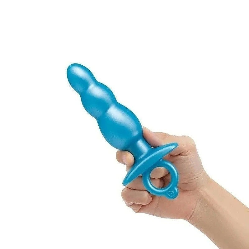 Bounce Beaded Silicone Anal Stimulator by B-Vibe - Butt Plugs