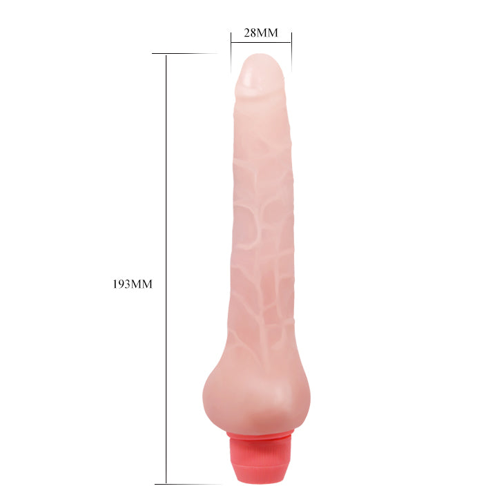 Baile Flexi Vine Sensual Spine Realistic Vibrating Dildo - Vibrating Dildos