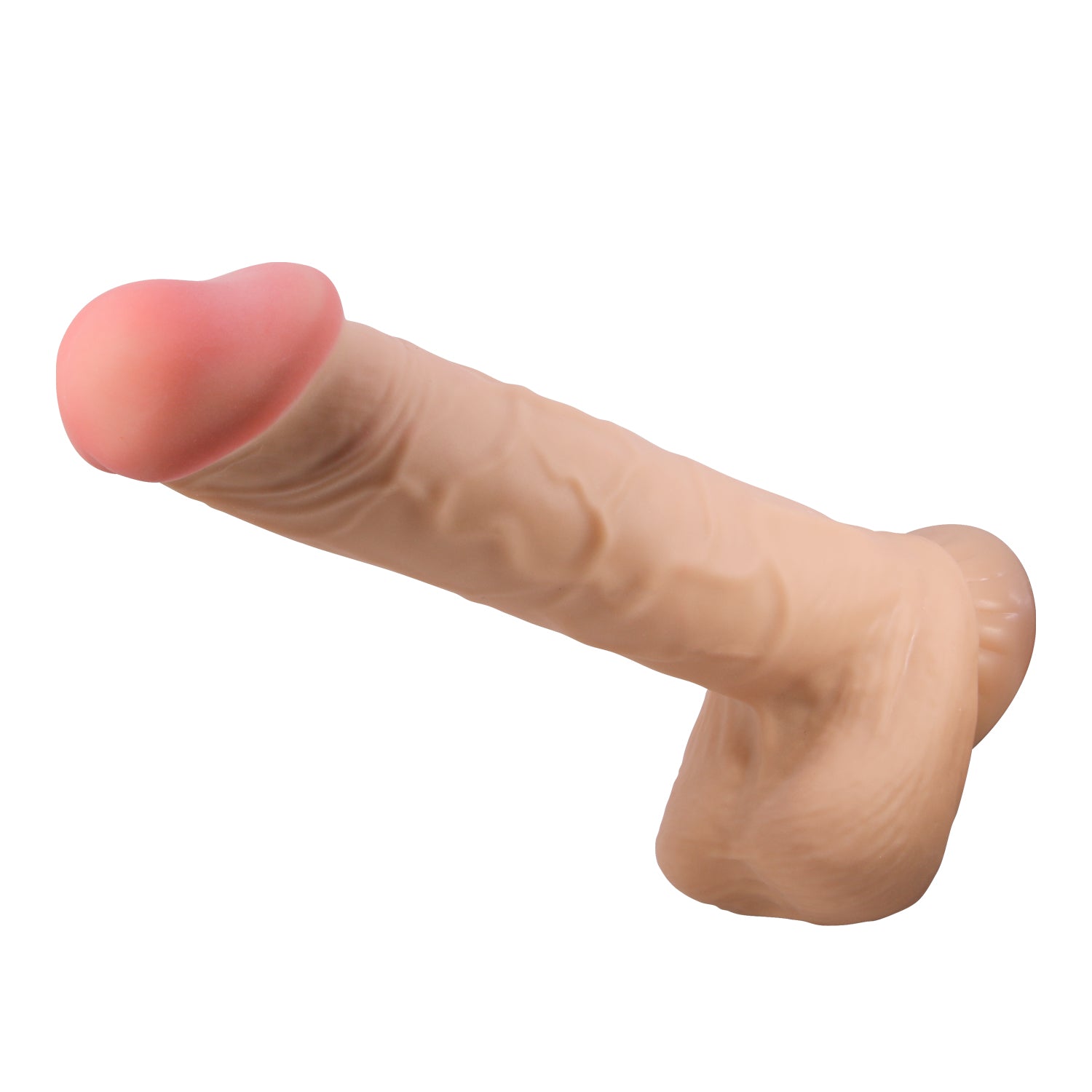 Pretty Love Mendel 10.2 Inches Suction Base Bendable Dong - - Realistic Dildos