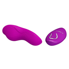 Pretty Love Rechargeable Romario Panty Vibrator Purple - - Remote Control Vibrators