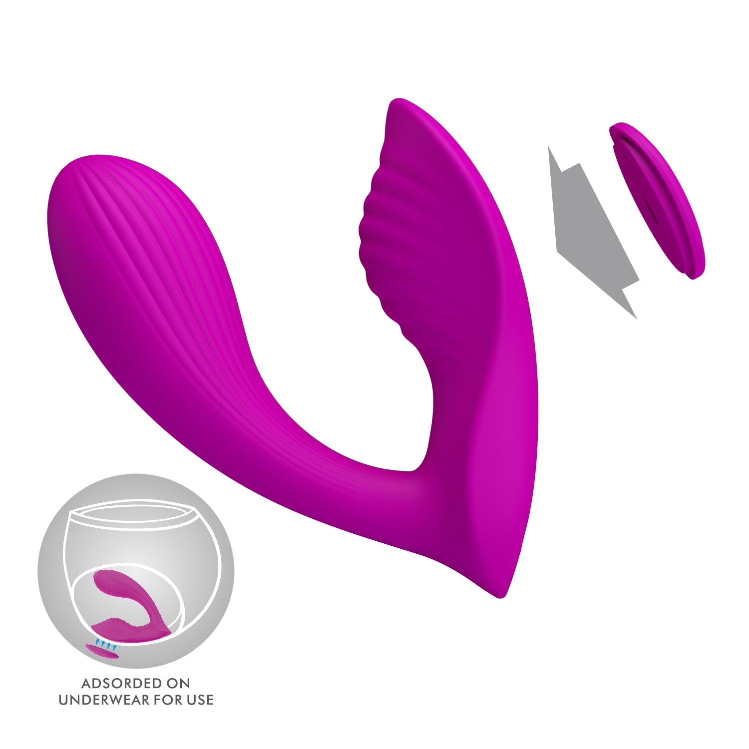 Pretty Love Rechargeable Zico Panty Vibrator Purple - - Remote Control Vibrators