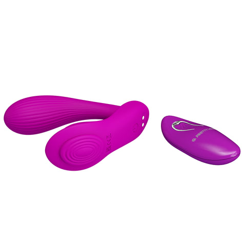 Pretty Love Rechargeable Zico Panty Vibrator Purple - Remote Control Vibrators