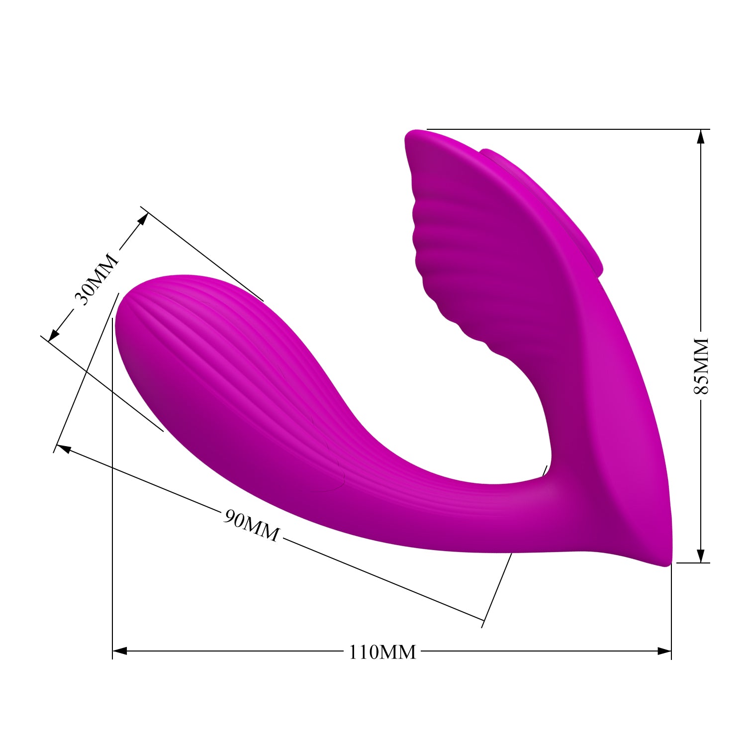 Pretty Love Rechargeable Zico Panty Vibrator Purple - - Remote Control Vibrators