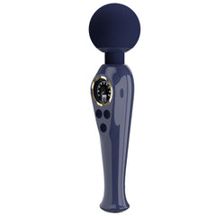 Baile Pretty Love SKYLER Vibrating Body Wand Massager - Blue - Body Wands