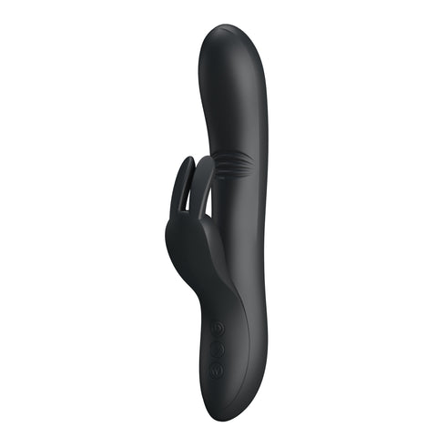 Baile Pretty Love Dylan USB Rechargeable Silicone Rabbit Vibrator - Rabbit Vibrators