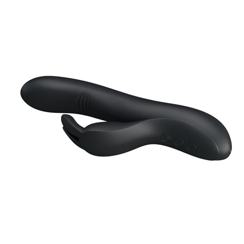 Baile Pretty Love Dylan USB Rechargeable Silicone Rabbit Vibrator - Rabbit Vibrators