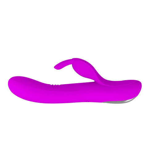 Baile Pretty Love Dylan USB Rechargeable Silicone Rabbit Vibrator - Rabbit Vibrators