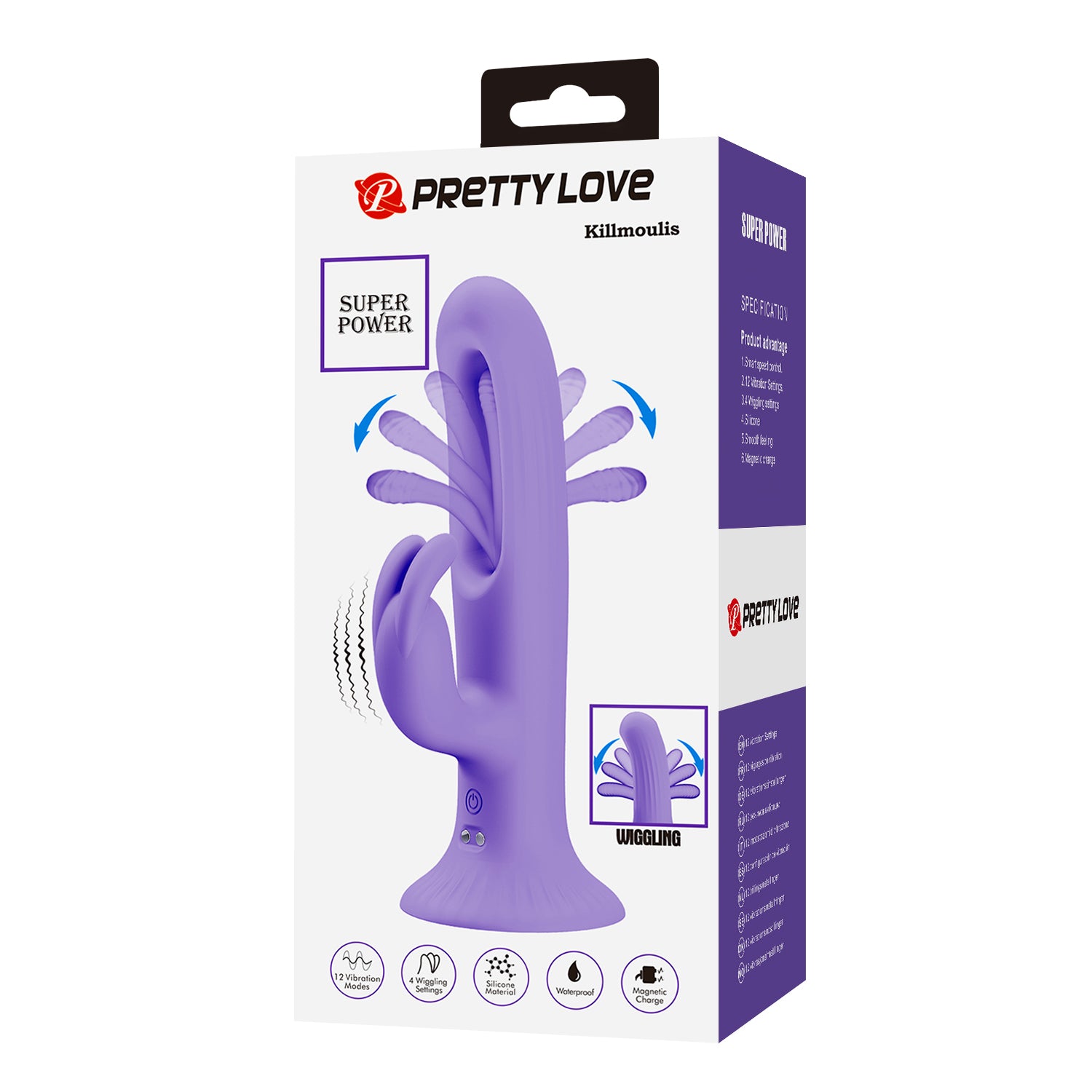 Baile Killmoulis Vibrating and Wiggling Rabbit Vibrator - Rabbit Vibrators