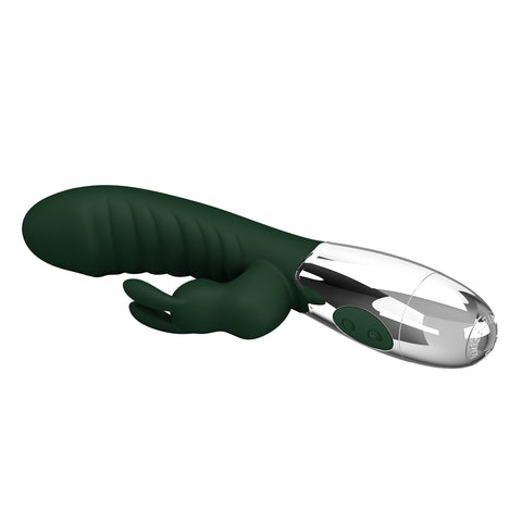 Baile Naughty Bunny Rechargeable Silicone Rabbit Vibrator - Rabbit Vibrators