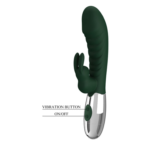 Baile Naughty Bunny Rechargeable Silicone Rabbit Vibrator - Rabbit Vibrators