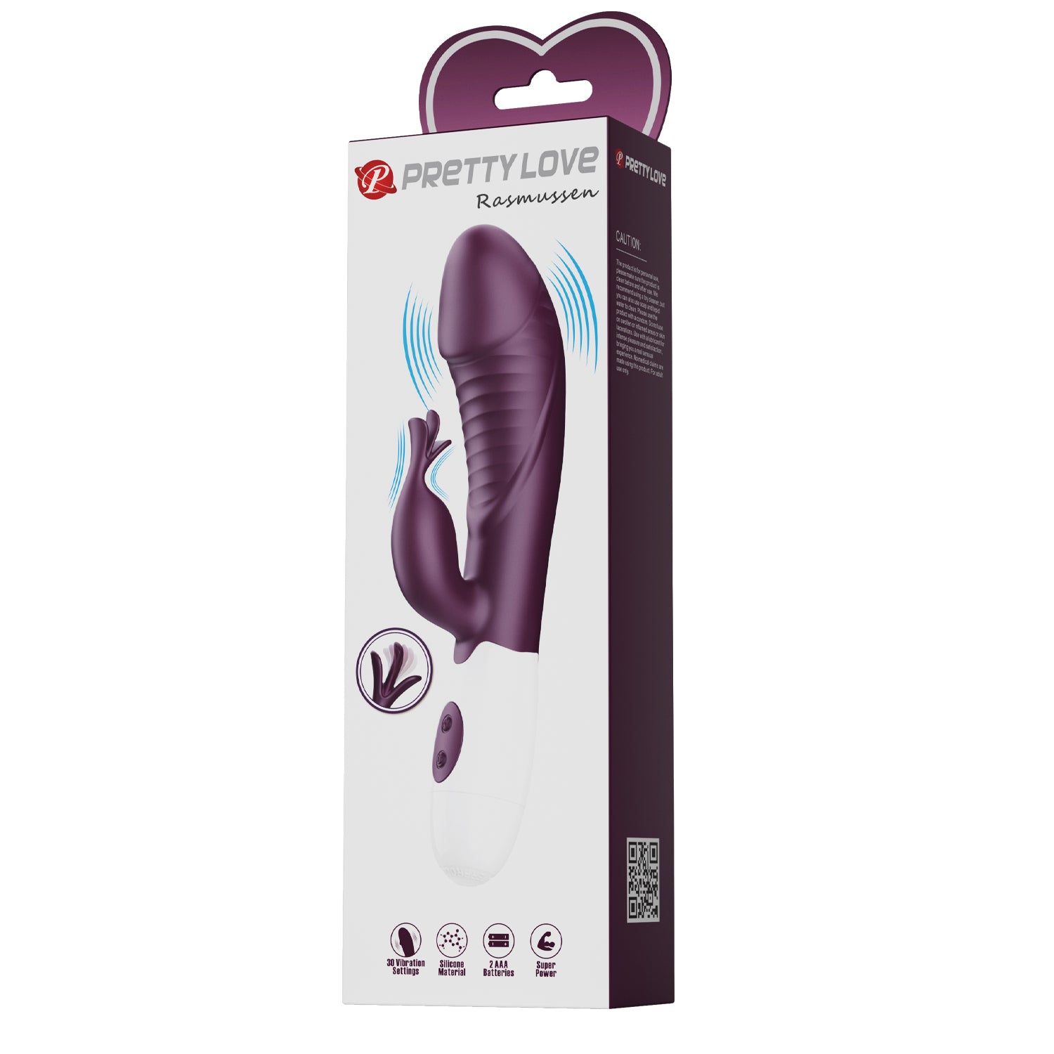 Baile Rasmussen 30 Functions Rabbit Style Clitoral Vibrator - - Rabbit Vibrators