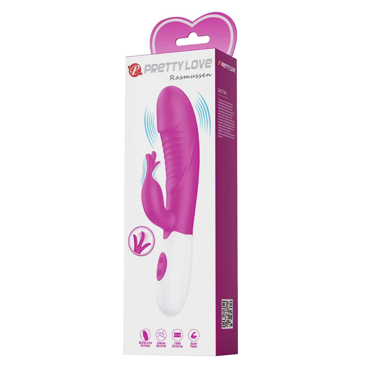 Baile Rasmussen 30 Functions Rabbit Style Clitoral Vibrator - - Rabbit Vibrators
