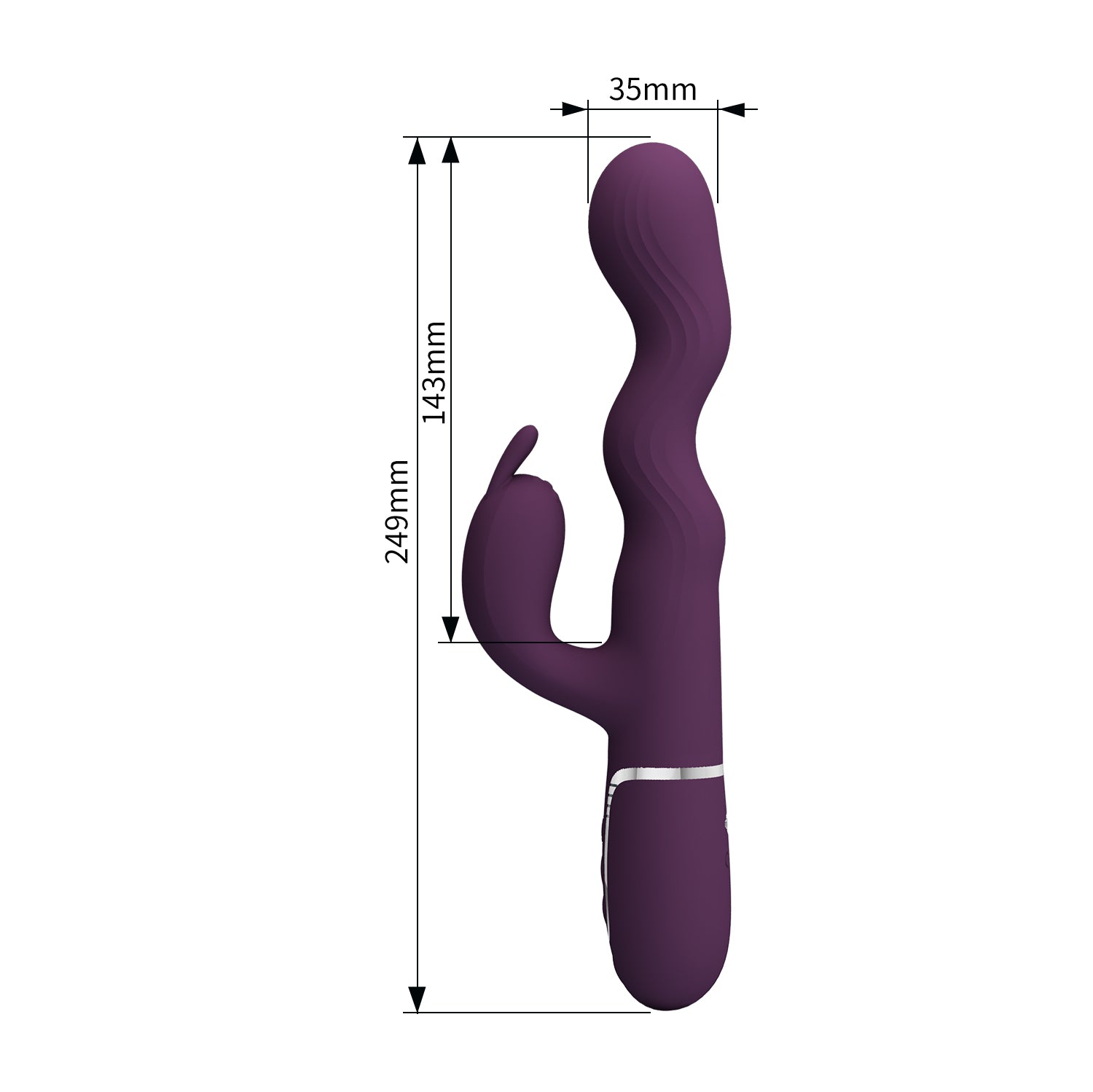 Baile Laursen with Wave Function Rabbit Massager - Rabbit Vibrators