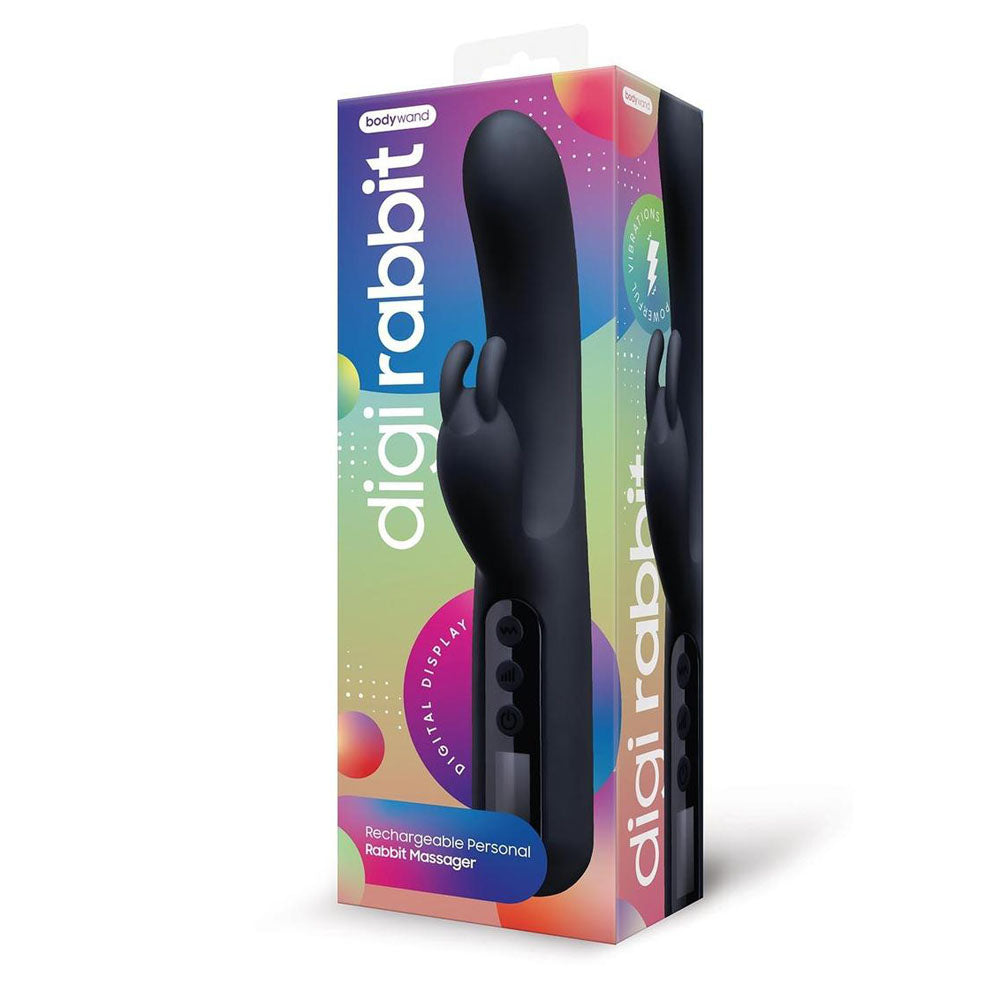 Xgen Bodywand Digi USB Rechargeable Rabbit Style Vibrator - Rabbit Vibrators