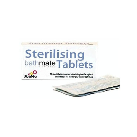 Sterilising Intimate Hygiene Tablets by Bathmate - Pumps, Extenders and Sleeves