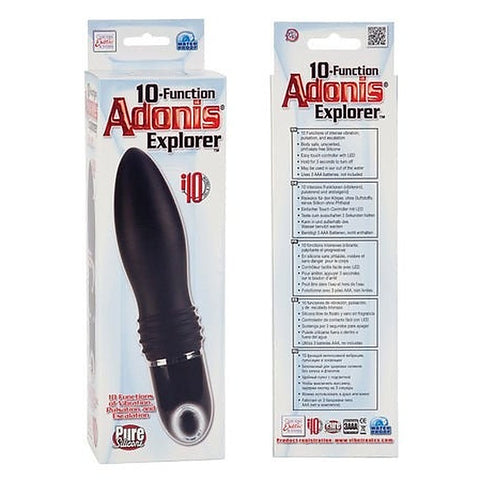 Adonis Explorer 10 Function Vibrator by California Exotics - Waterproof Vibrators