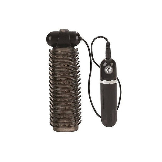 Vibrating Pleasure Realistic Mens Stroker by CalExotics - Masturbators and Strokers