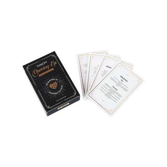 Opening Up Adult Card Game for Couples by Svakom - Sex Games, Coupons and Tricks