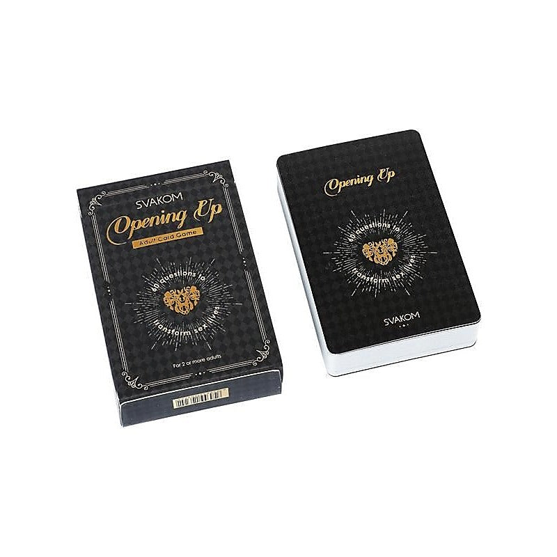 Premium Opening Up Adult Card Game by Svakom - Sex Games, Coupons and Tricks