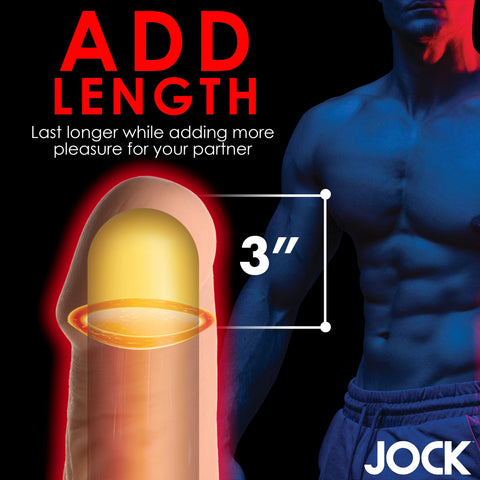 Curve Toys JOCK Extra Long 3 Inch Penis Extension Sleeve
