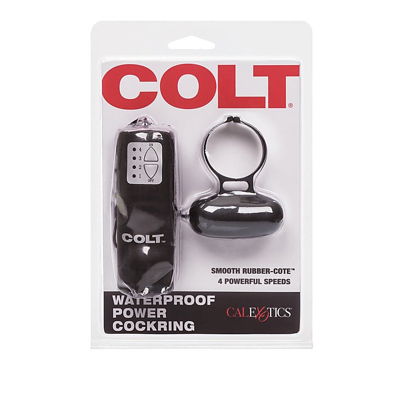 Colt Waterproof Power 4 Speed Mens Cock Ring - Vibrating Cock Rings