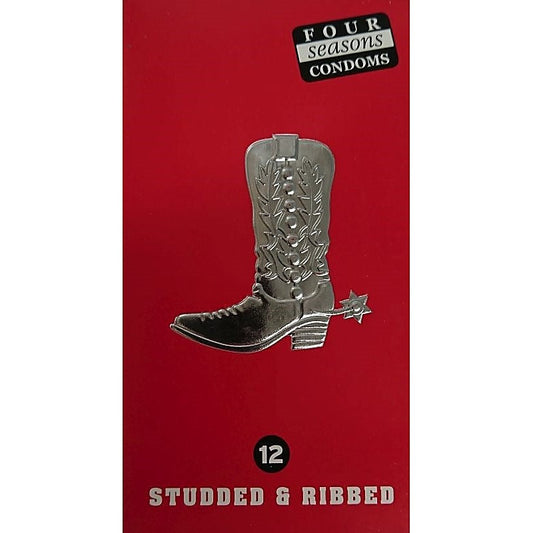 Studded & Ribbed Condoms by Four Seasons - Condoms