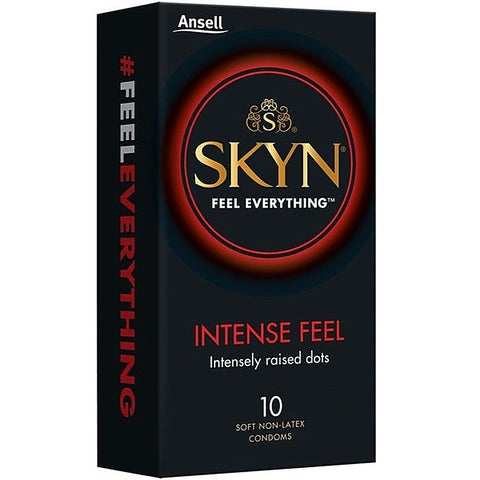 Ansell SKYN Intense Feel Condom 10 Pack - Condoms