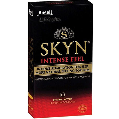 Ansell SKYN Intense Feel Condom 10 Pack - Condoms